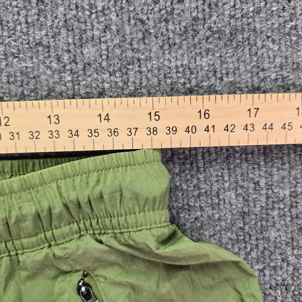Jordan Sport Jam Warmup Pants Mens Large Olive Green Logo Nylon Track Joggers